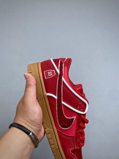 Nike Dunk Low “University Red” – Iconic Color-Block Legacy