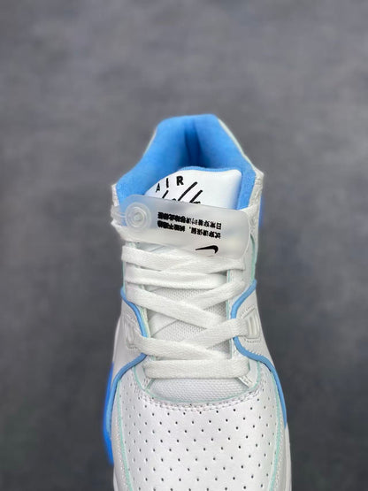 Nike Air Flight 89 Mid “White/Blue” – True Blue Retro Hoops Vibe