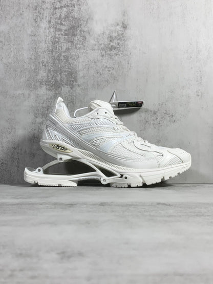 Balenciaga All-White Retro Spring Sneaker: Architectural Purity in Motion