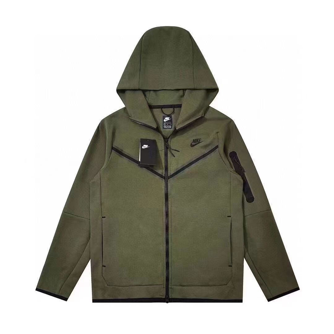 NIKE TECH FLEECE HOODIE x ARCHEO BROWN