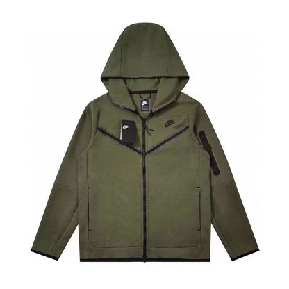NIKE TECH FLEECE HOODIE x ARCHEO BROWN
