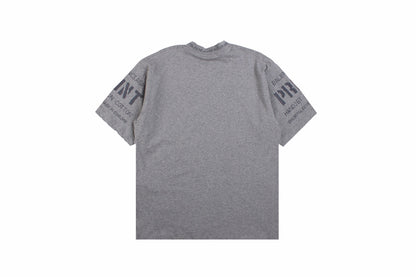 Balenciaga Printed Grey T-Shirt