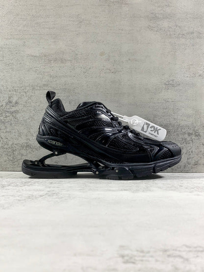 Balenciaga Black Retro Spring Sneaker: Stealth Mechanics