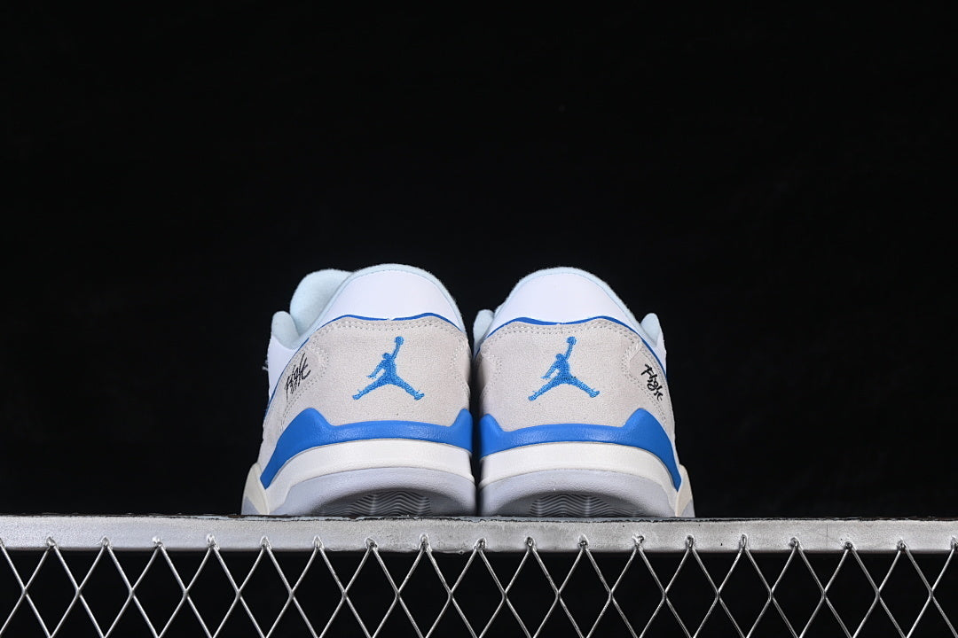 JORDAN FLIGHT COURT "WHITE/PURE PLATINUM/PHOTO BLUE"