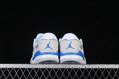 JORDAN FLIGHT COURT "WHITE/PURE PLATINUM/PHOTO BLUE"