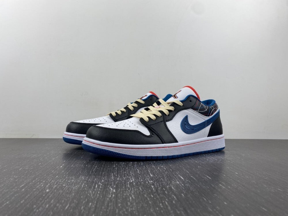 Air Jordan 1 Low "White/Black/Midnight Navy"