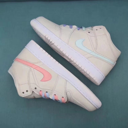 Air Jordan 1 Retro High OG 'Pink Quartz &amp; University Blue'