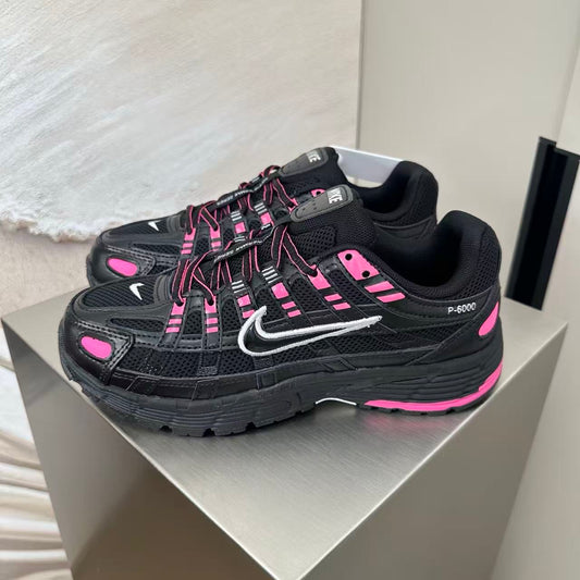 Nike P-6000 "Black/Pink" – Y2K-Inspired Street Style