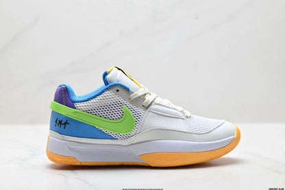 Nike KD 1 in White/Blue/Yellow: Sonics Tribute