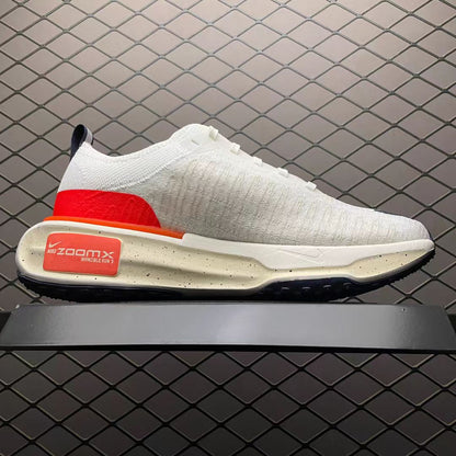 Nike Zoom Run in White/Red: Velocity Ignition