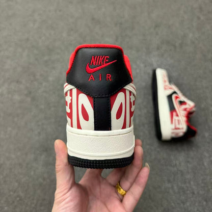 Nike Air Force 1 '07 Low “White/Black/University Red” – Iconic Court &amp; Street Staple