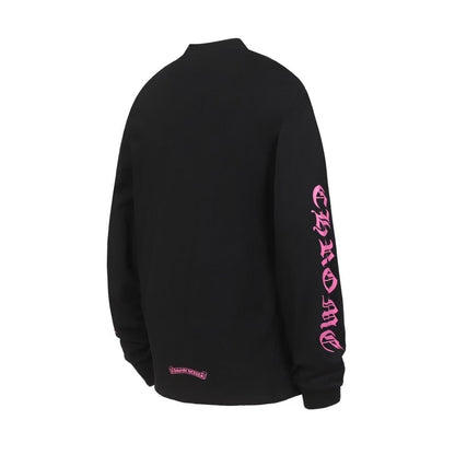 CHROME HEARTS PURPLE COLLAR LONGSLEEVE BLACK