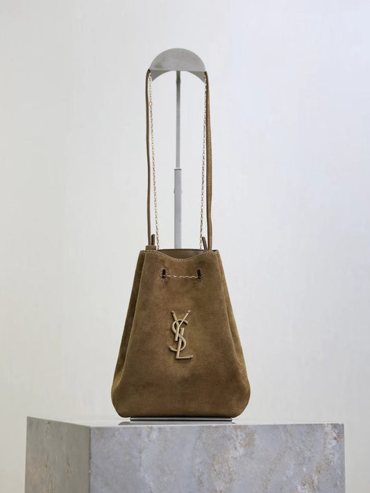 Saint Laurent Pochon Bucket Bag