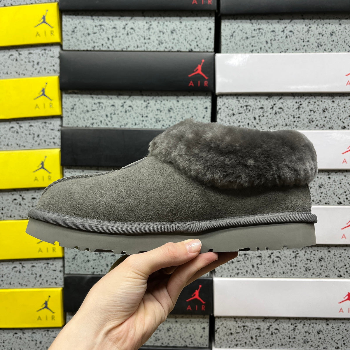 UGG Classic Mini Snow Boot in Grey