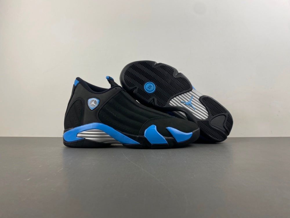 Air Jordan 14 Retro "Black / University Blue"