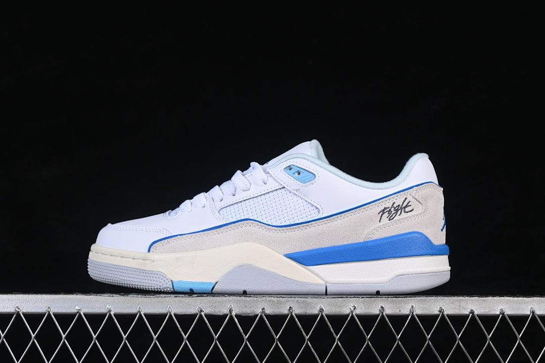 JORDAN FLIGHT COURT "WHITE/PURE PLATINUM/PHOTO BLUE"