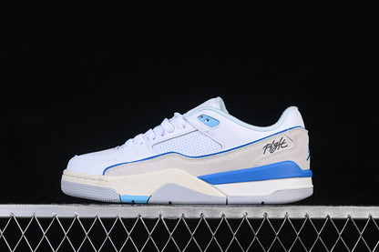 JORDAN FLIGHT COURT "WHITE/PURE PLATINUM/PHOTO BLUE"