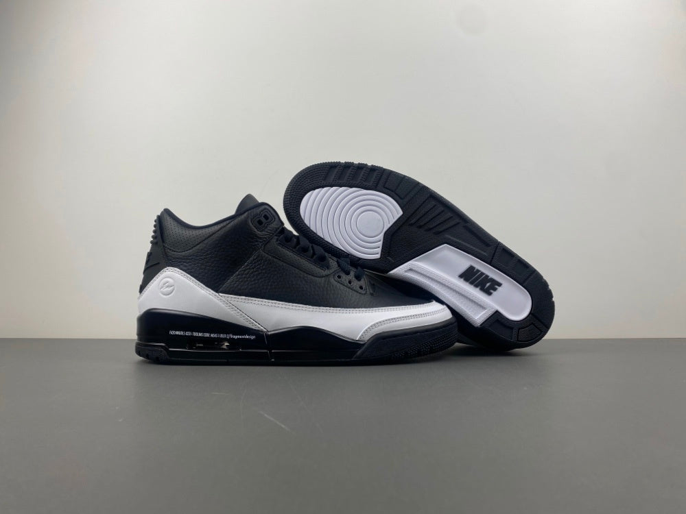 Air Jordan 3 Retro Fragment Design "White/Black"
