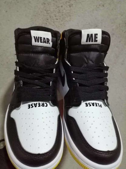 Air Jordan 1 Retro High OG 'Black Toe Yellow'