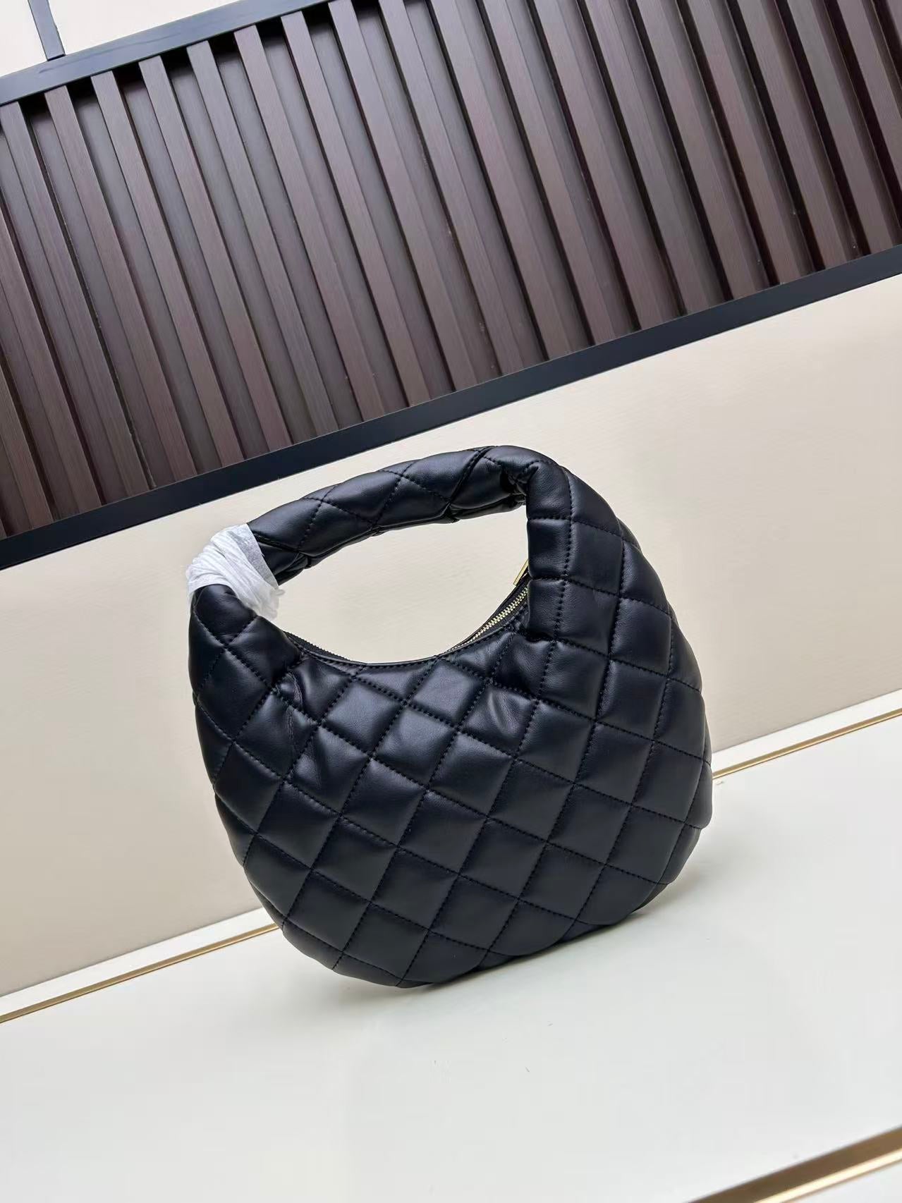 Saint Laurent Black Nappa Leather Bag