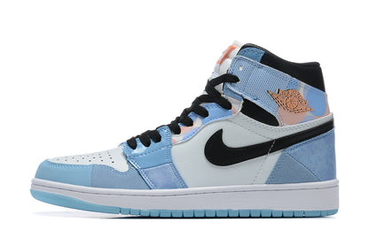 Air Jordan 1 Retro High OG "Blue Sole Spider"