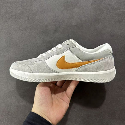 Nike SB Force 58 “Grey/Orange” – High-Contrast Skate &amp; Street Energy