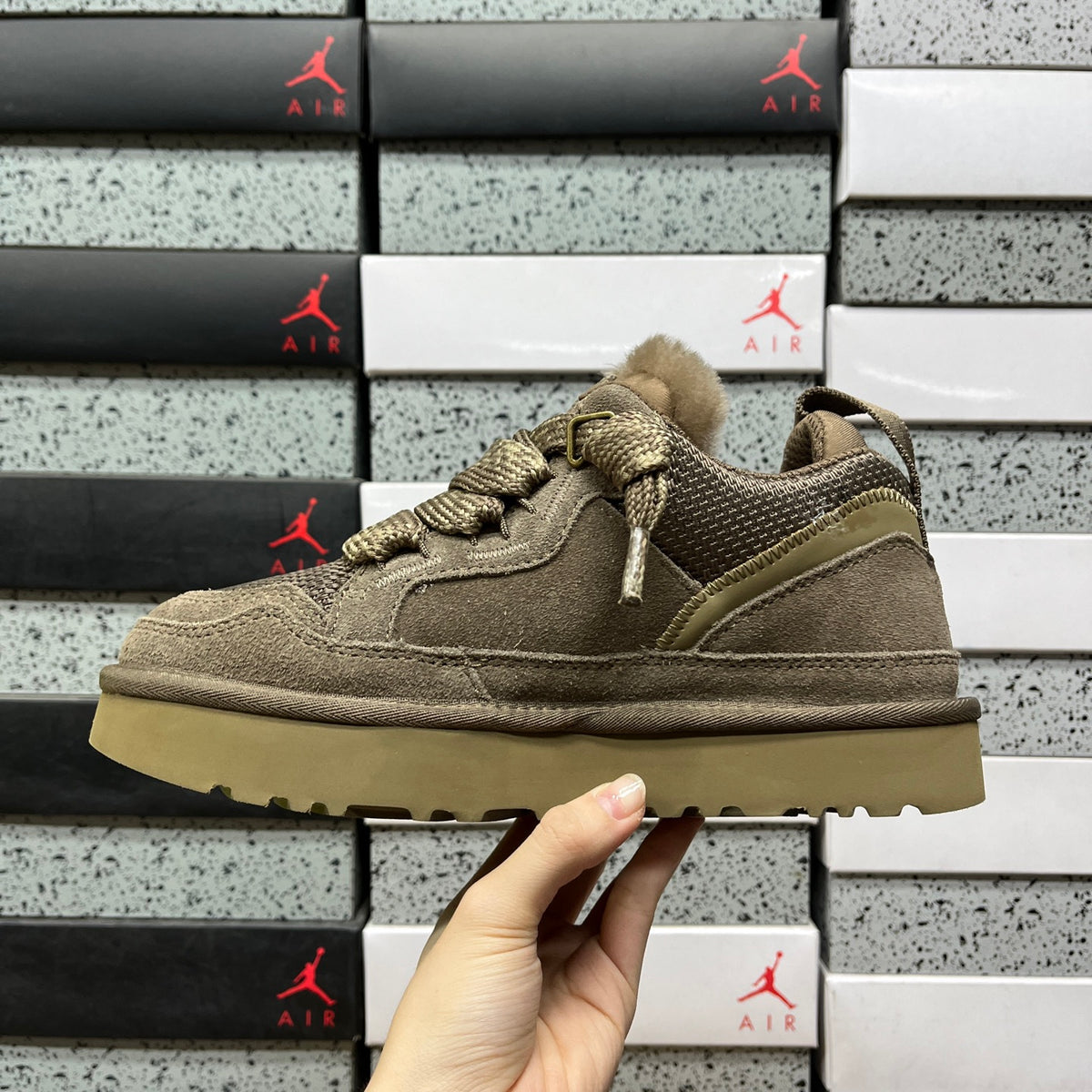 UGG Classic Snow Boot in Smoked Brown