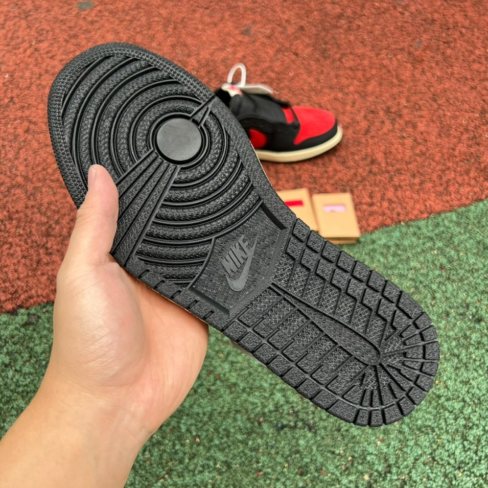 Nike Air Jordan 1 Low – Black / University Red