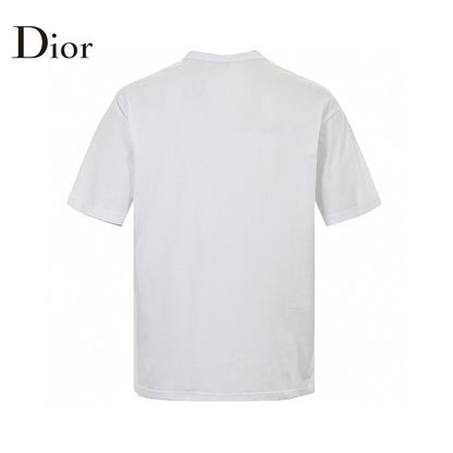 Dior T-Shirt - Multicolor Vertical Logo