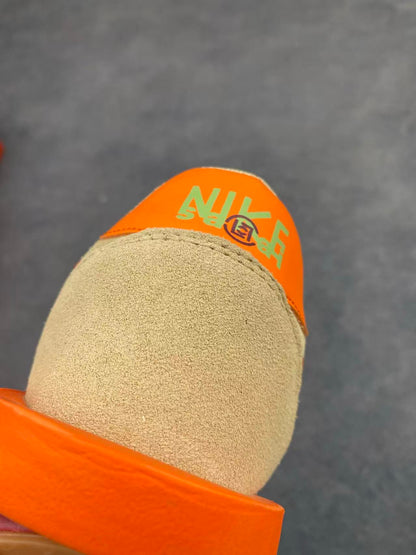 Nike x Sacai LDV Waffle 2.0 in Oatmeal/Orange: Sunset Deconstruction