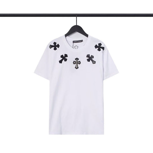 Chrome Hearts Classic Crewneck T-Shirt in White/Black