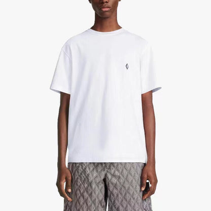 Dior T-shirt with Minimalist Logo (White)