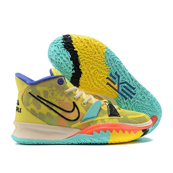NIKE KYRIE 7 x 1 WORLD 1 PEOPLE YELLOW - Prime Reps