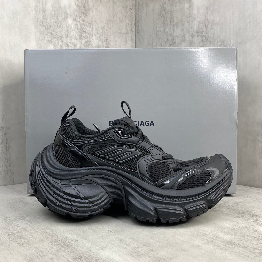 Balenciaga 10XL Sneaker in Black: Monolithic Shadow