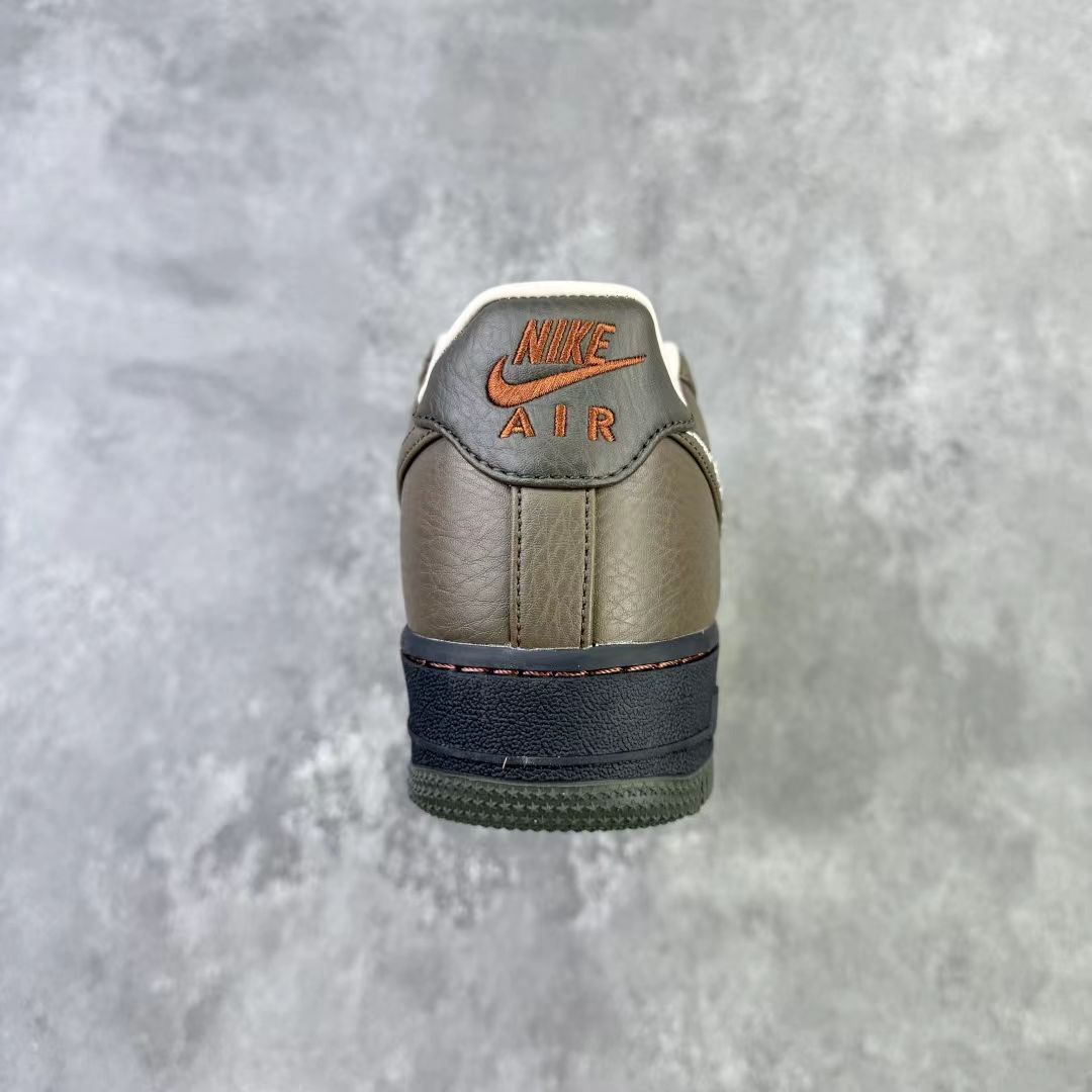 Nike Air Force 1 “Brown/Green” – Earth-Toned Icon