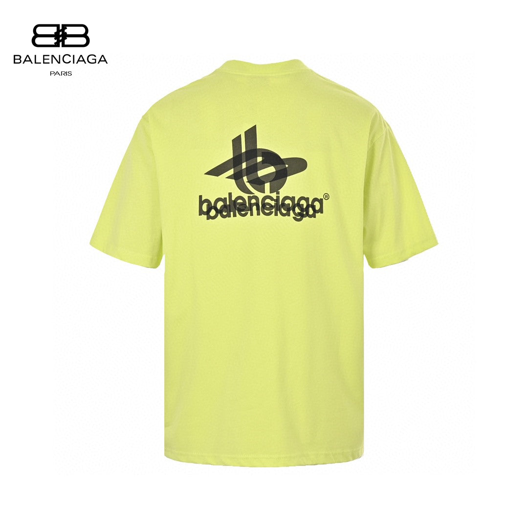 Ba*len*cia*ga t-shirt - overlapping logo