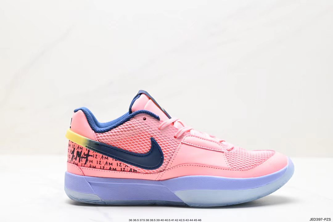 Nike Ja 1 in Pink/Purple: Ethereal Assassin