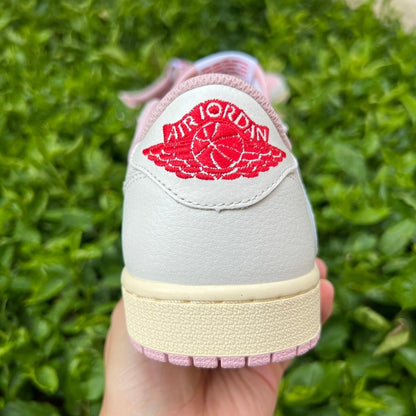 Nike Air Jordan 1 Low WMNS – White / Pink Oxford