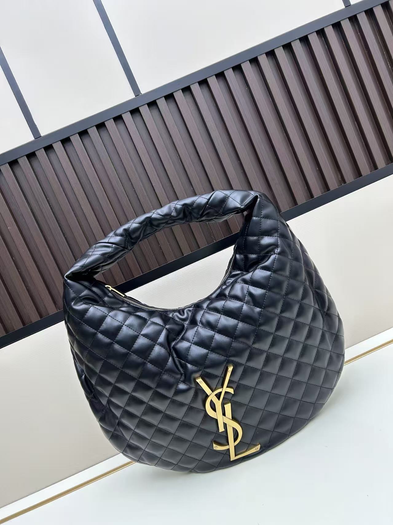 Saint Laurent Black Nappa Lambskin Bag