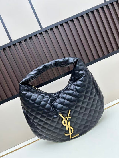 Saint Laurent Black Nappa Lambskin Bag
