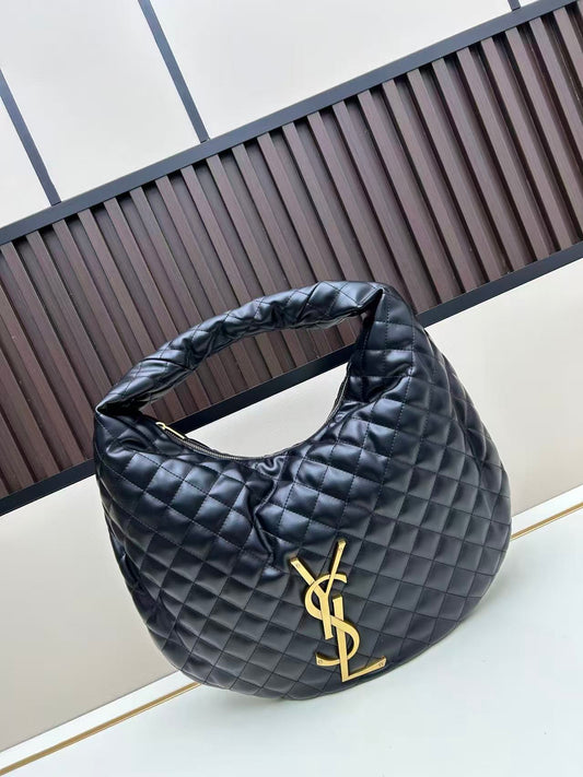 Saint Laurent Black Nappa Lambskin Bag