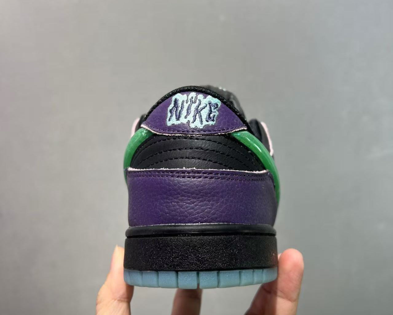 Nike SB Dunk Low “Black/Blue/Purple” – Bold Color-Blocked Skate Essential