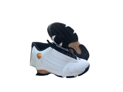 Air Jordan XIV Retro "White / Metallic Gold"