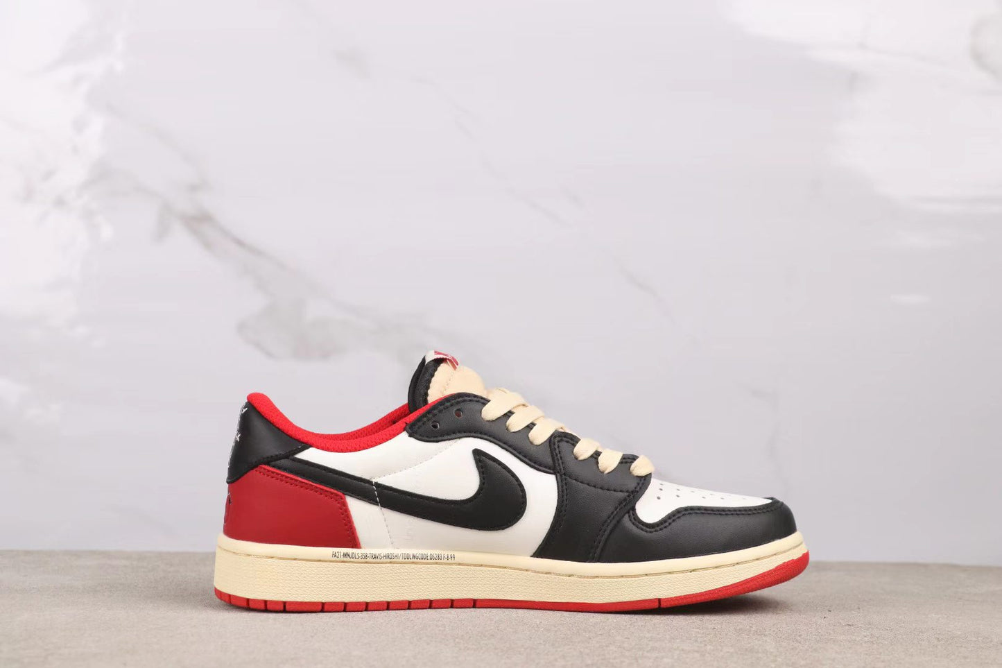 Nike Air Jordan 1 Low – White / Black / University Red