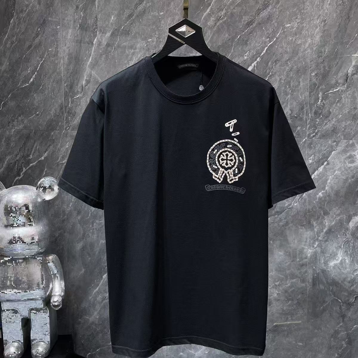 Chrome Hearts Classic Crewneck T-Shirt in Black/White