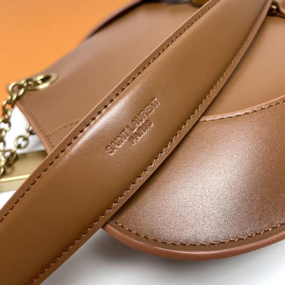 Saint Laurent Brown Shoulder Bag
