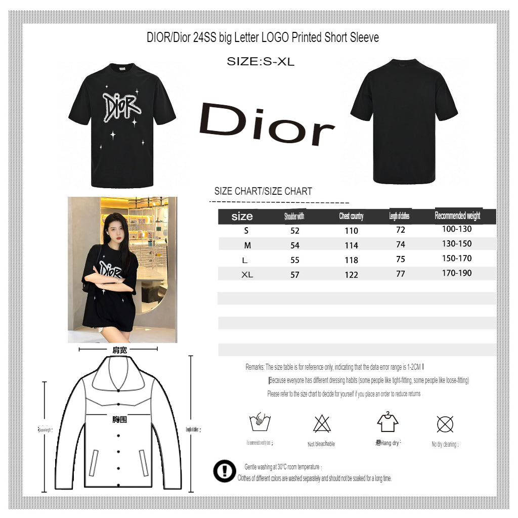 Dior Star Graphic T-Shirt