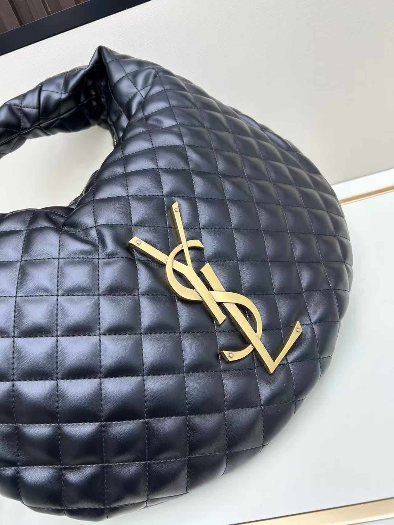 Saint Laurent Black Nappa Lambskin Bag