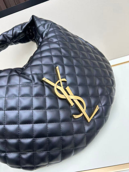 Saint Laurent Black Nappa Lambskin Bag