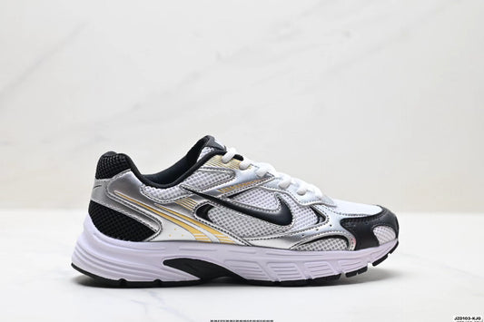 Nike Zoom Vomero 20 in White/Black/Gold: Gilded Performance